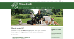 Desktop Screenshot of animalsfaith.nl